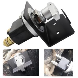500A Battery Disconnect Switch with Lockout Plate 12V-36V Master Battery Kill Switch Fixed Handle Isolator For Boat Car RV 20247