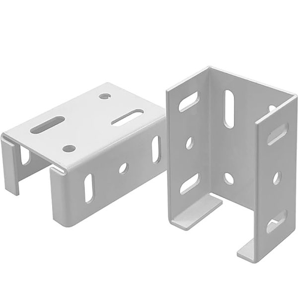 Aluminium Fence Bracket Railing Racks for Vinyl Fencing Panel to Post Connection