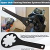 Bearing Carrier Nut Drive Spanner Wrench Tool Set for Mercruiser Alpha Bravo Mariner