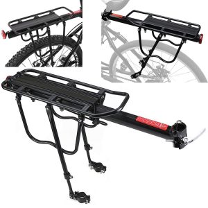 Bike Rear Rack Seat Luggage Carrier Quick Release Mountain Bicycle Mount Pannier Rack