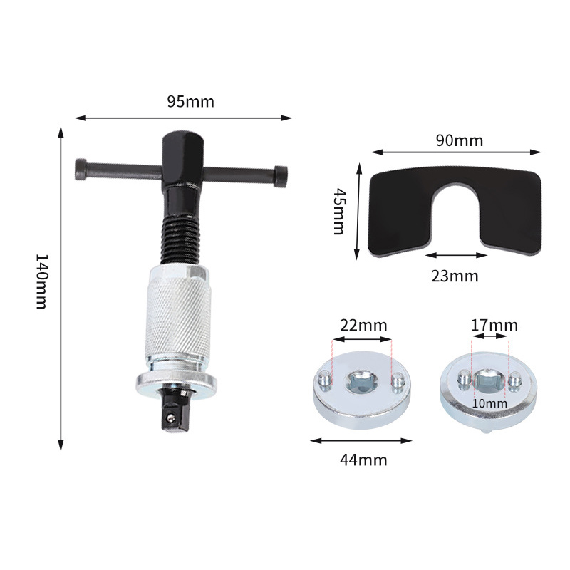 Brake Caliper Rewind Tool Cylinder Disc Brake Pad Calliper Piston Rewind Hand Tool For VW Golf Toyota Corolla