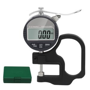 Digital Thickness Gauge Meter Tester Micrometer 0.01mm 0.001mm Caliper 0-12.7mm