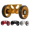 Folding Bike Brompton Easy Wheels Mudguard Rollers Bicycle Double Wheel