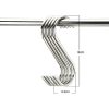 Shelf Storage Hook Stainless Steel Multifunctional S-Shaped Hanging Hooks