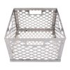 Stainless Steel Offset Smoker Charcoal Firebox Basket for Oklahoma Joe's