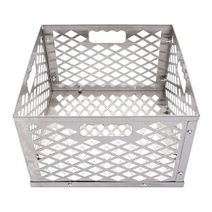 Stainless Steel Offset Smoker Charcoal Firebox Basket for Oklahoma Joe's