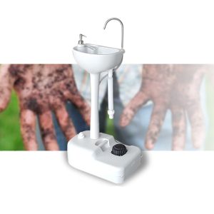 Camping Basin Portable Hand Wash Stand Large Capacity Sink Wash Basin