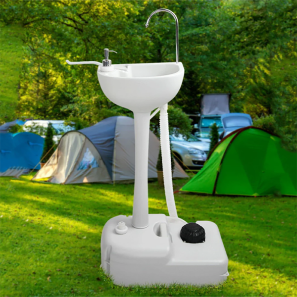 Camping Basin Portable Hand Wash Stand Large Capacity Sink Wash Basin