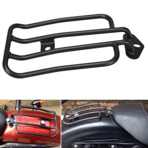 Solo Luggage Rack Harley Solo Seat Luggage Fender Rack For Harley Davidson Sportster XL883 1200 X48 2004-2018