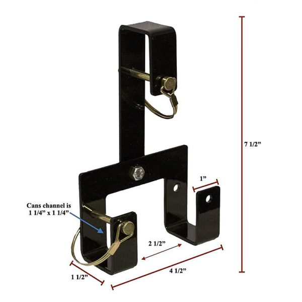 Universal Trash Can Coupler for Wheeled Trash Bin Connector