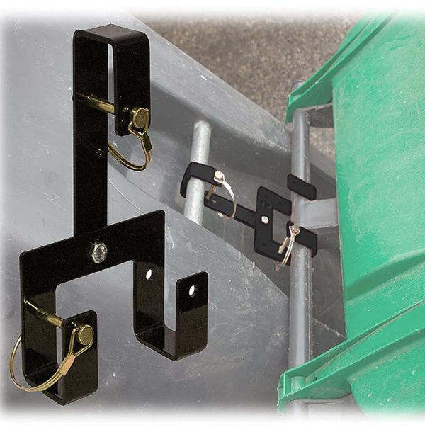 Universal Trash Can Coupler for Wheeled Trash Bin Connector