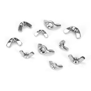 304 Stainless Steel Butterfly Nuts M3-M12 Hand Twist Tighten Ear Wing Nuts