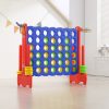 Giant 4-in-a-Row Game 4-To-Score Set for Kids Family Fun Outdoor Indoor