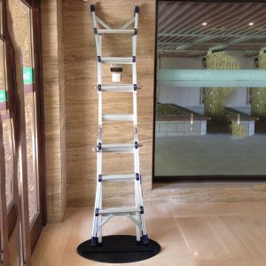 69x40cm Ladder Mat Rubber Anti Slip Ladder Stopper Ladder Safety Device Aid Stopper Stabilizer Pad
