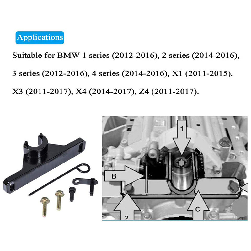 BMW Oil Pump Tool Alignment Timing Tool with Balance Shaft Kit Fit for BMW N20 N26 1.6 2.0L