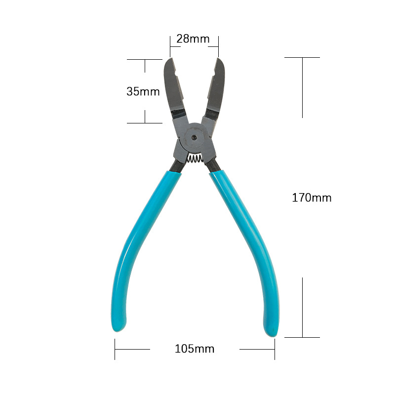 Car Door Trim Clip Pliers Retainer Rivets Fastener Clip Removal Tool Fastener Panel Pliers Pin Puller