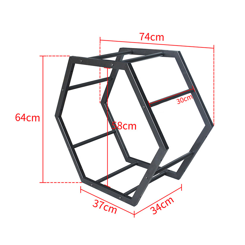 Heavy Duty Detachable Car Hub Display Holder Honeycomb-shape Showroom Wheel Tire Rack