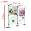 Custom Backdrop with Stand Personalized Media Wall Banner Backdrop Printing Photo Backdrop with Display Stand