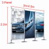 Custom Backdrop with Stand Personalized Media Wall Banner Backdrop Printing Photo Backdrop with Display Stand