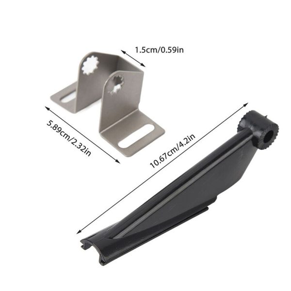 For Lowrance DSI Skimmer Transducer Mount 000-10262-001 Boat Transom Bracket Kit