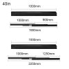 400-1000mm Heavy Duty Drawer Slides Staircase Kitchen Cabinet Drawer Runners Bottom Slides For Bed Slide