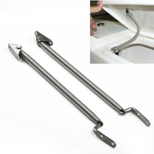 2pcs 210mm 260mm Marine Boat Hatch Holder Spring Stainless Steel Hatch Lid Support Spring