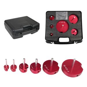 6pcs For PPRK6 PVC Pipe Reamer Set Plastic Pipe Fitting Reamer Kit for 1/2" Drills 3/8" Hex