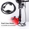 8mm Yamaha Fuel Line Hose Primer Bulb Outboard Motor Tank Connector For Yamaha Johnson