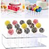 2pcs Acrylic Lollipop Display Holder 15 Hole Candy Stand