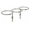 Boat 3 Cup Holder Stainless Steel Marine Triple Drink Holder Rack