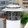 Outside Chimney Rain Cap Easy Installation Pipe Cap Rain Cover Roof Vent Cap