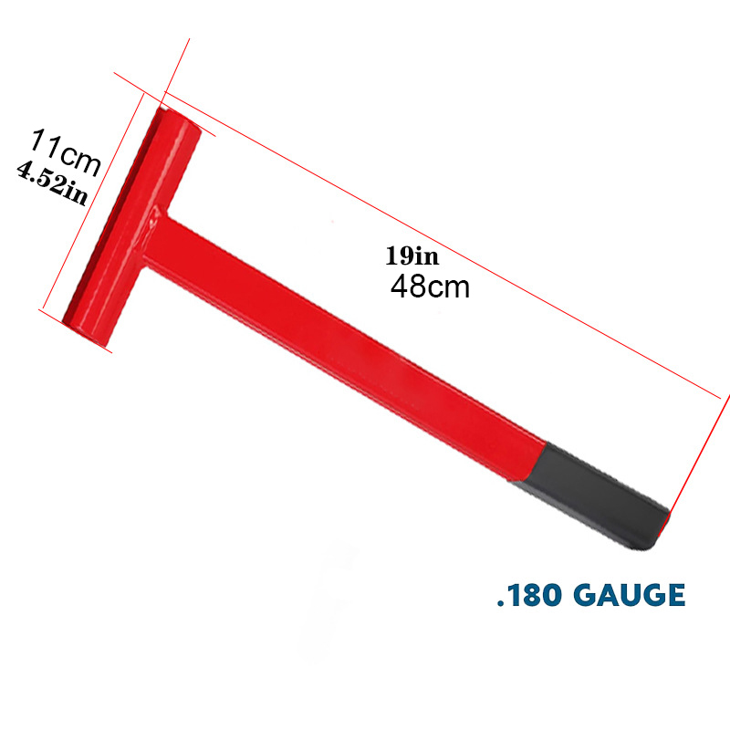 Door Hinge Adjuster Hinge Bender Wrench with Long Handle for .134 Gauge .180 Gauge Commercial Door