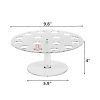 2pcs Ice Cream Cone Holder 16 Holes Acrylic Ice Cream Display Stand