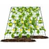 Large Foldable Plant Climbing Trellis Frame with Net Garden Vegetables Flowers Support Metal Trellis