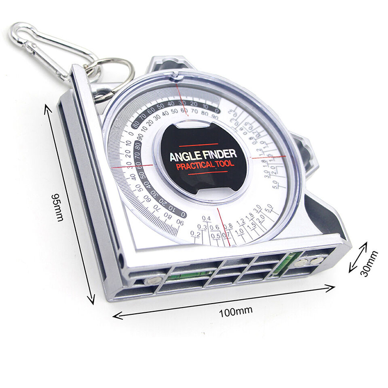 Magnetic Angle Finder Slope Inclinometer Angle Meter Clinometer Gauge Measuring Protractor