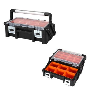 Portable Tool Box Garage Storage Organizer