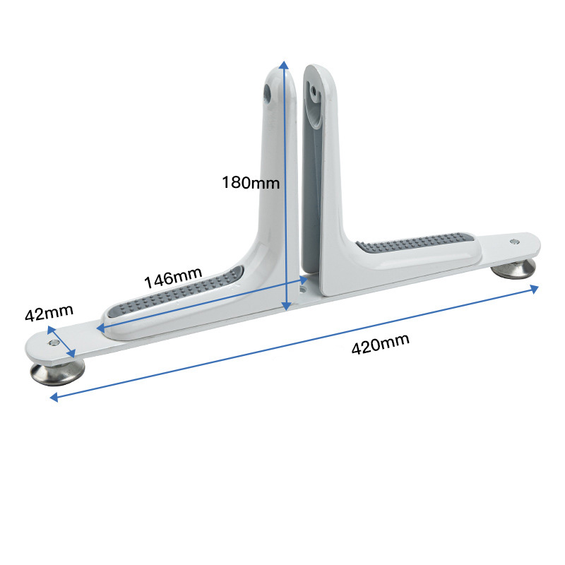 Screen Divider Holders Screen Partition Feet Bracket for Bedroom Bathroom Office