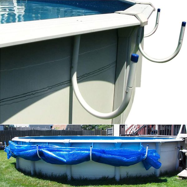 Swimming Pool Cover Holder U Shaped Support Solar Cover Hook Above Ground