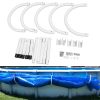 Swimming Pool Cover Holder U Shaped Support Solar Cover Hook Above Ground