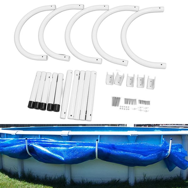 Swimming Pool Cover Holder U Shaped Support Solar Cover Hook Above Ground