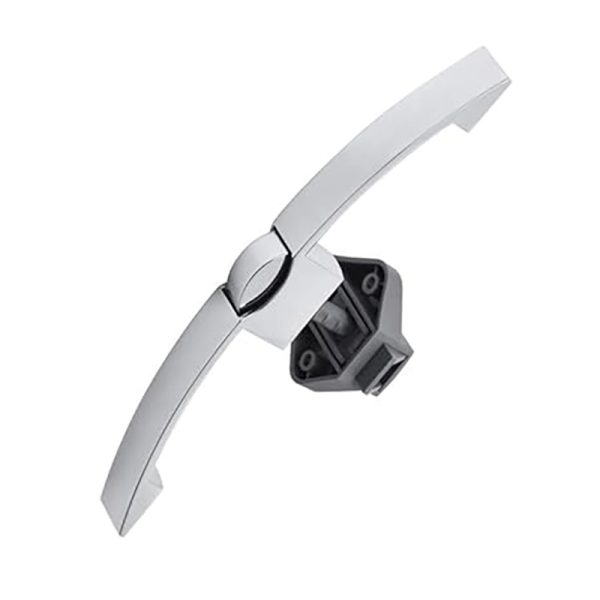 T-shaped Caravans Handle Lock Easy Installation Curved Handle Latch for RV Boat Cabinet Drawer