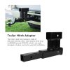 Trailer Dual Hitch Receiver Hitch Dual Tow Hitch Extension Adapter 4000 lbs Capacity