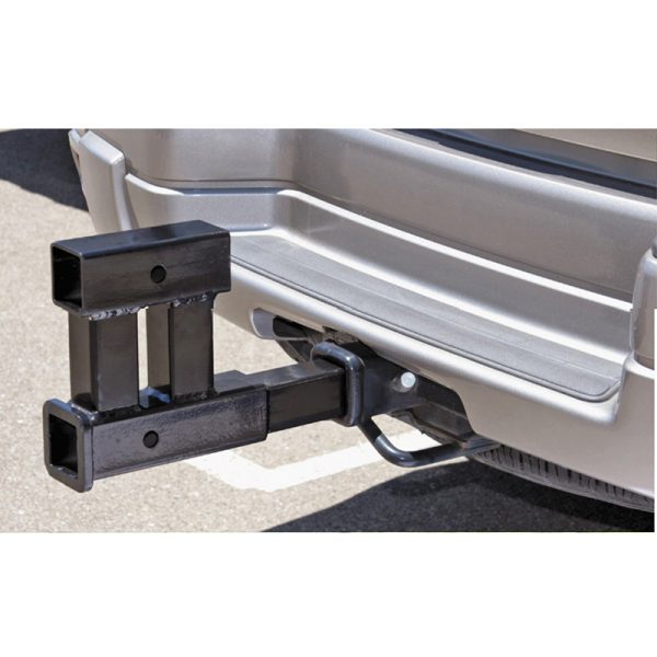 Trailer Dual Hitch Receiver Hitch Dual Tow Hitch Extension Adapter 4000 lbs Capacity