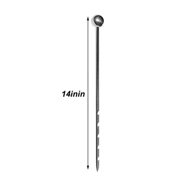 14 Inch Stainless Steel Soil Sample Probe for Lawn Plant Garden Farm Soil Sampling