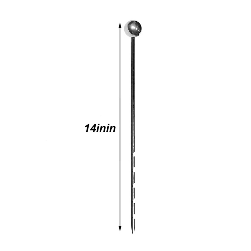 14 Inch Stainless Steel Soil Sample Probe for Lawn Plant Garden Farm Soil Sampling