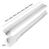 1 Pair 2-section Drawer Track Slides Replace Drawer Runners Bottom Side-Mounted Cabinet Drawer Glides