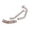 2010-2023 Honda CBR150R CBR125 Exhaust Front Pipe Slip On Exhaust Modified Front Mid Link Tube Connect