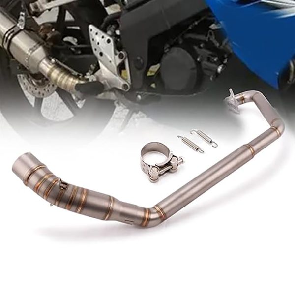 2010-2023 Honda CBR150R CBR125 Exhaust Front Pipe Slip On Exhaust Modified Front Mid Link Tube Connect