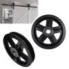 2pcs 120mm Sliding Barn Door Rollers Door Pulley Wheels Hanging Rail Roller