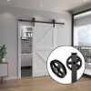 2pcs 120mm Sliding Barn Door Rollers Door Pulley Wheels Hanging Rail Roller